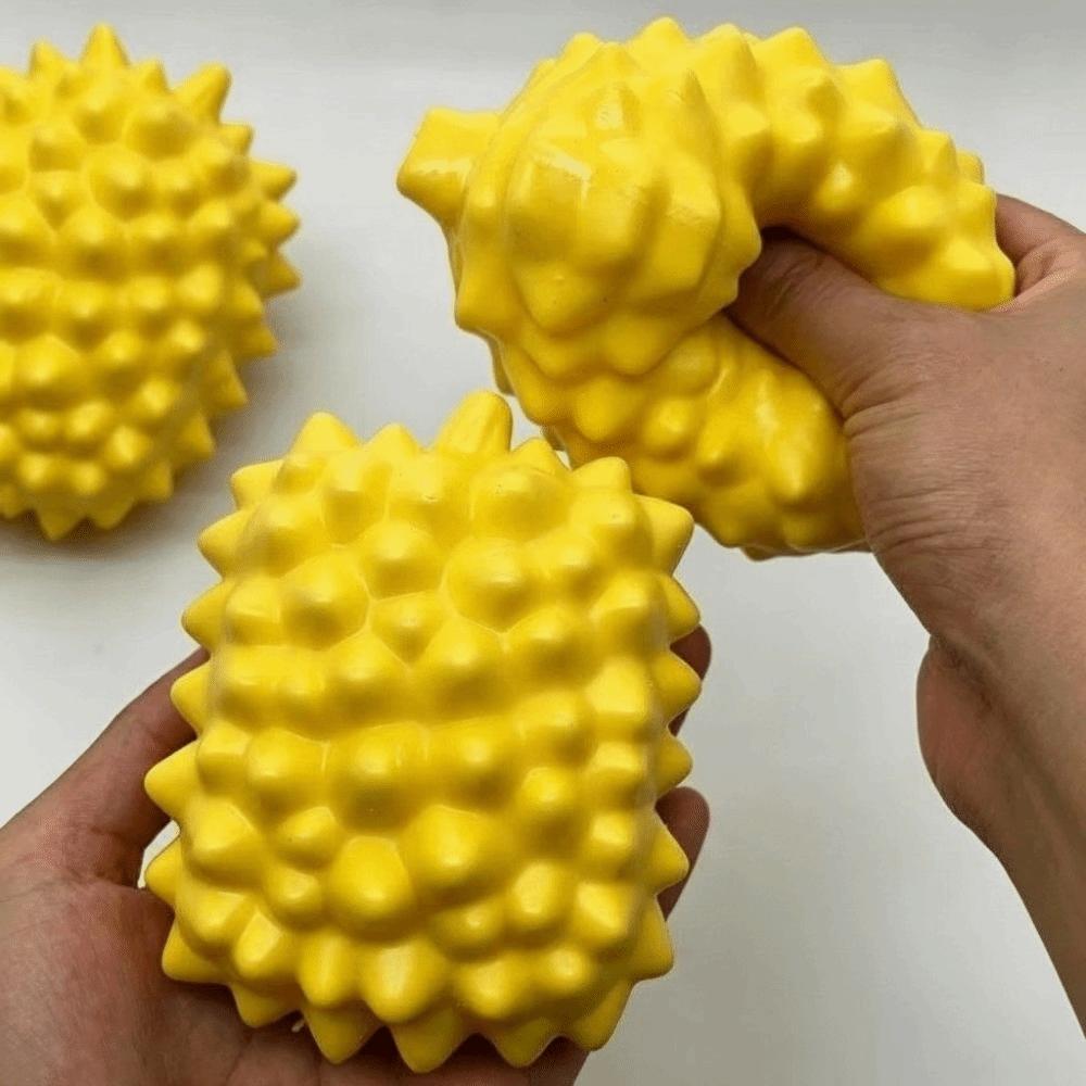 Handmade Craft Stress Ball Toy Simulated Durian Squeeze Ball Toy Stress Relief Use