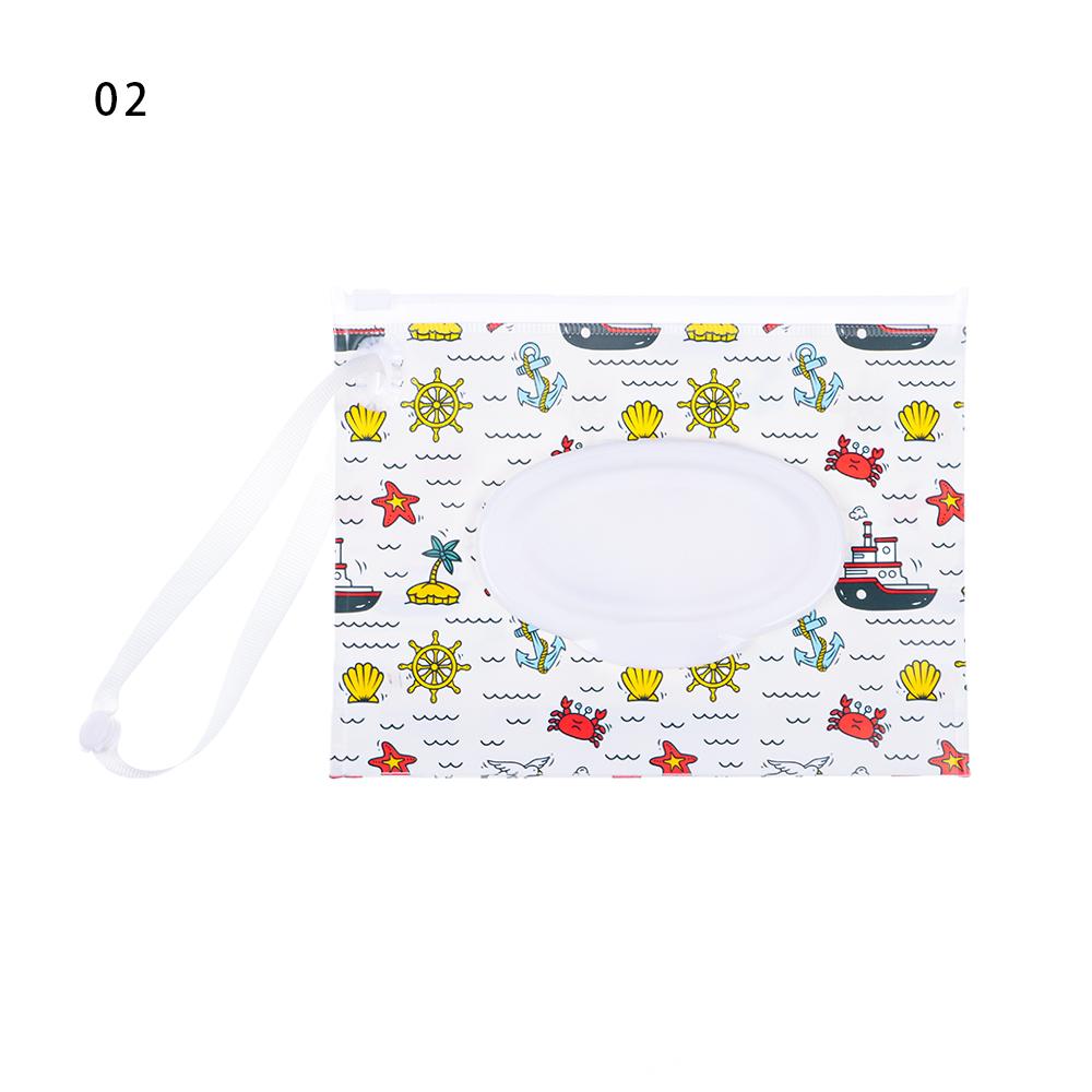 Портативный с застежкой-защелкой Чехол для чистящих салфеток из ЭВА Контейнер для салфеток Коробка для детских влажных салфеток Сумка для влажных салфеток