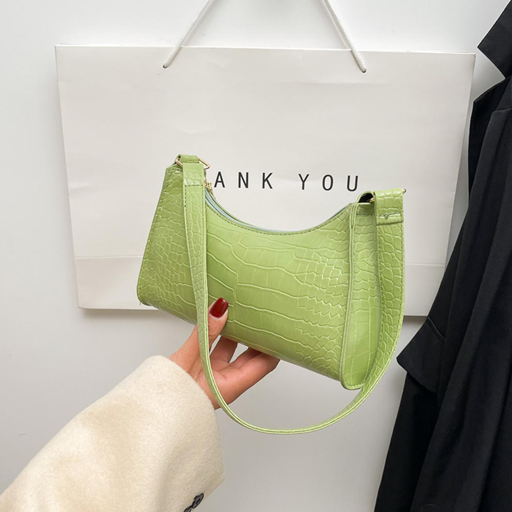 Черная Модная Женская Сумка на Плечо Модные Кожаные Сумки Crossbody Маленькие Сумки с Ручкой Шоппер Клатч