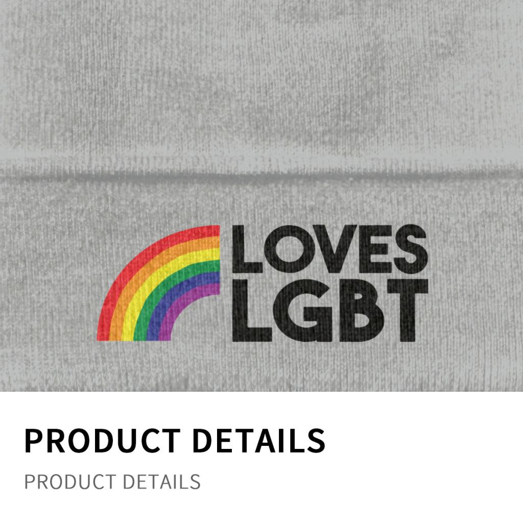 Вязаные шапки ЛГБТ для женщин, шапки унисекс, зимняя шапка для гордости, бисексуалов, лесбиянок, геев, Радуга, теплая шапка в стиле Харадзюку