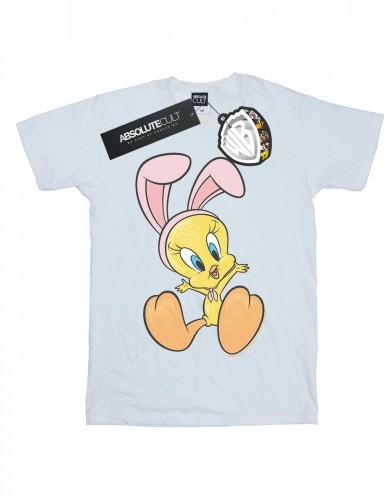Looney Tunes Футболка для девочек Tweety Pie Bunny Ears из хлопка
