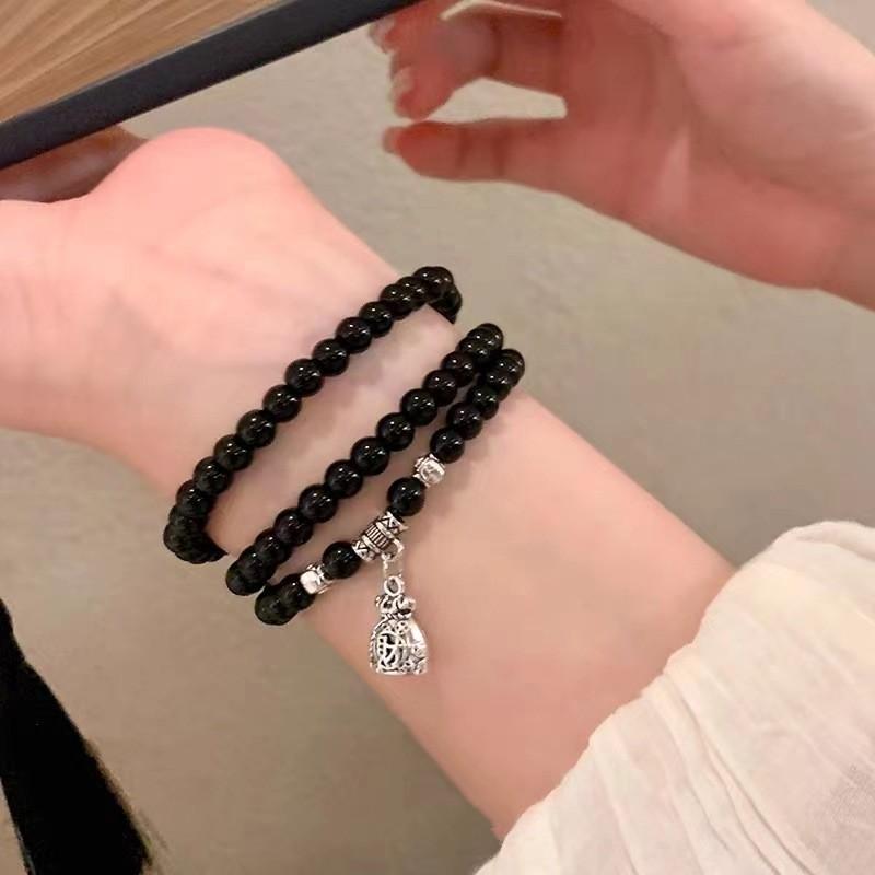 Multilayer Arrival New Bracelet For Women Alloy Glass National Jewelry Wind