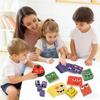 Classic Childrens Rubiks Cube Interactive Puzzle Toy With Expressive Face Blocks For Parentchild Play