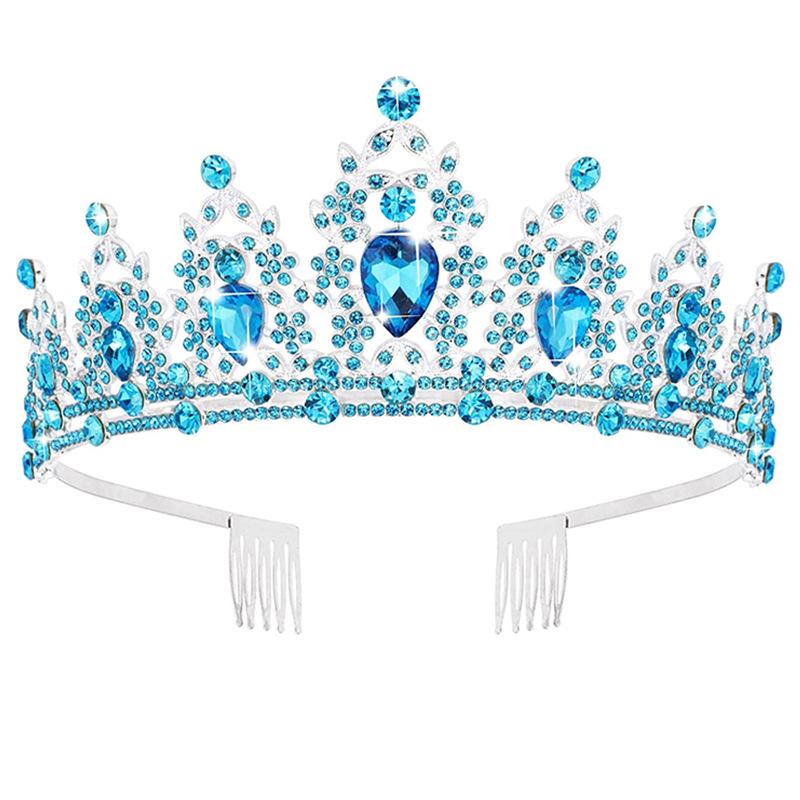 Невеста свадьба подружка невесты гребень корона барокко день рождения свадьба банкет головной убор корона повязка на голову