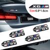 FD20-FD19-FD17-2pcs Car Body Side Badge Body Rear Trunk Decor Sticker For BMW X3 X4 X5 X6 F10 E90 E30 E39 E36 E87 E92 E83 F25 F26 E70 G06 E71