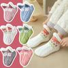 Plush Floor Socks Women Anti Slip Winter Fleece Socks Warm Slippers Socks  Female