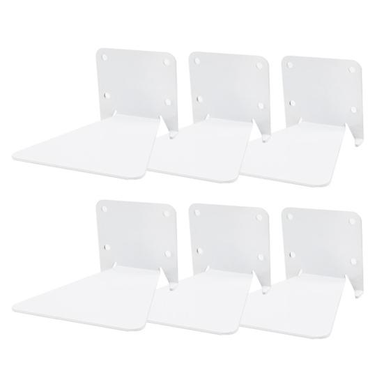 Невидимая плавающая книжная полка, настенные книжные полки для книг, растений, DVD-дисков, настенный железный органайзер для домашнего офиса, класса