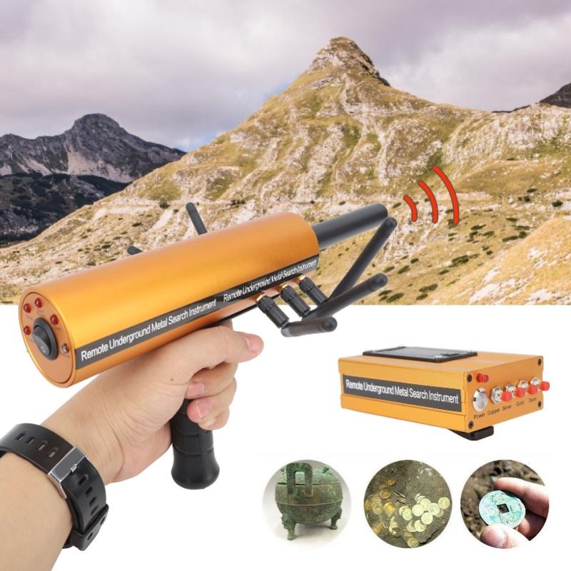 Металлоискатель AKS, точечный указатель металла, глубина 30 м, дальность 1200 м, 6 антенн, точный поиск золота
