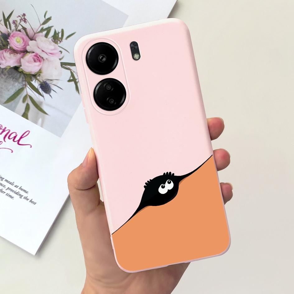 Для Xiaomi Redmi 13C 2023 Чехол Модный Космический Узор с Луной Capa Тонкий Мягкий Силиконовый Чехол Для Xiaomi Redmi 12C Coque Чехол Redmi13C
