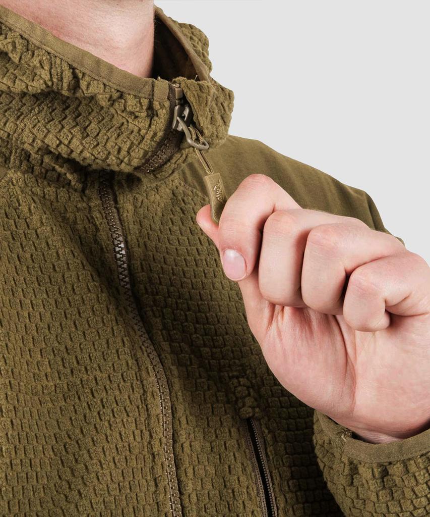 Helikontex Alpha [Толстовка] Флисовая куртка Оливково-зеленая