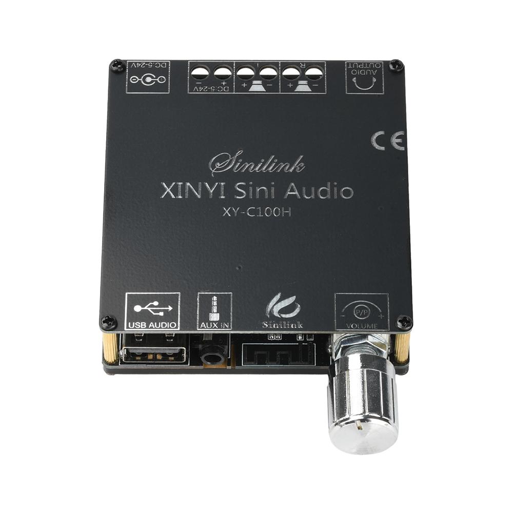 XY-C100L/H XY-C50L/H Bluetooth 5.0 Стерео Аудио Модуль Усилитель Сабвуфера Плата 50Вт/100Втx2 Двухканальный 360-градусная Настройка