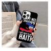 Haiti Haitian Flag Soft Phone Case For iPhone 16 15 SE2020 14 Max 6 7 8 Plus 11 12 13 Pro Max Mini Phone Cover coque Fundas
