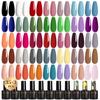 ROSALIND 38pcs Nail Gel Set 35 Colors Nail Gel Polish Soak Off Base Coat Matt Top Nail Manicure UV LED Semi Permanent Varnishes Nail Art Gel Set