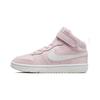 Детские кроссовки Court Borough Mid 2 PS Pearl Pink White Summit-White CD7783-601