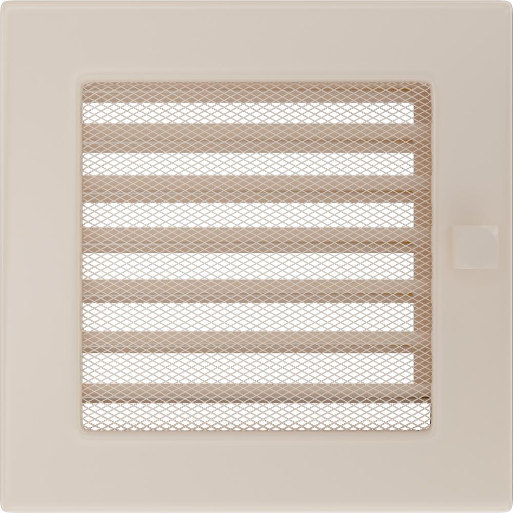 Vent Cover 17x17 кремовый с жалюзи