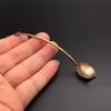 Vintage Brass  Scoops Shovel Teaware Accessories Decorations Antique Copper Spoon Tableware Creative Ornaments