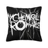 Наволочка My Chemical Romance MCR Музыкальная группа Графическая наволочка Ретро Модная наволочка Для гостиной Чехлы на подушки