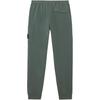 STONE ISLAND Ss25 Левая нога Невидимый карман Значок логотипа Кулиска Манжеты Вязаные спортивные штаны Мужские брюки Темно-зеленый K1S156200011S0051-V0053