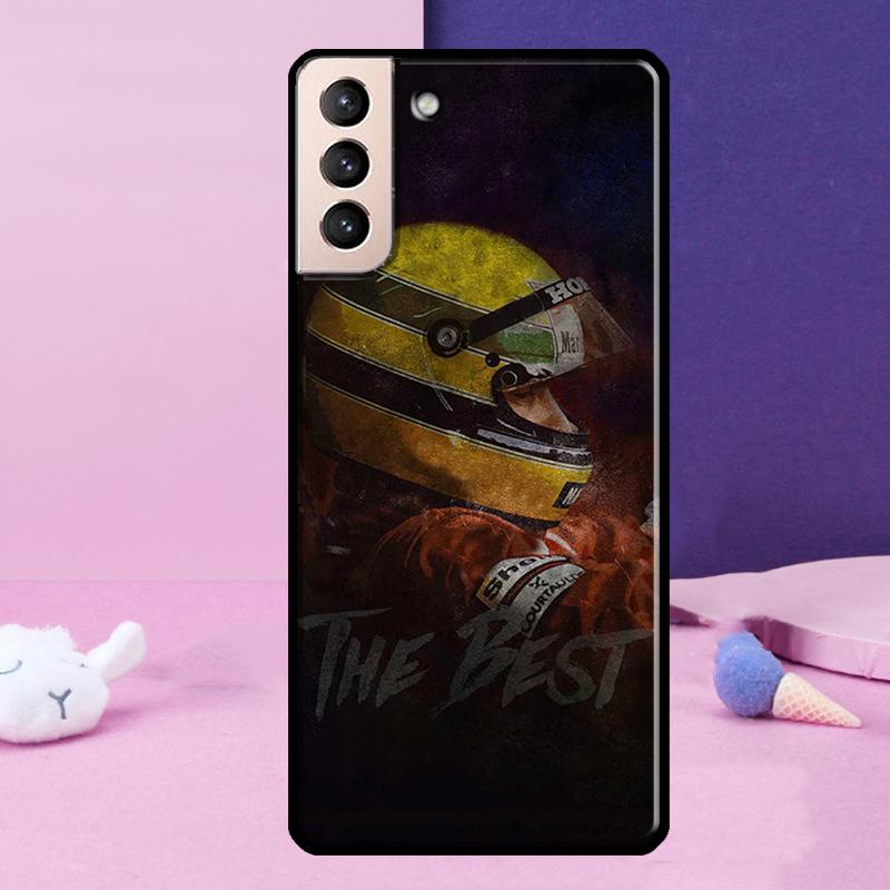 Чехол для телефона Ayrton Senna F1 для Samsung Galaxy S25 S24 Ultra S9 S10 S20 S21 S22 Plus S23 FE S24 FE