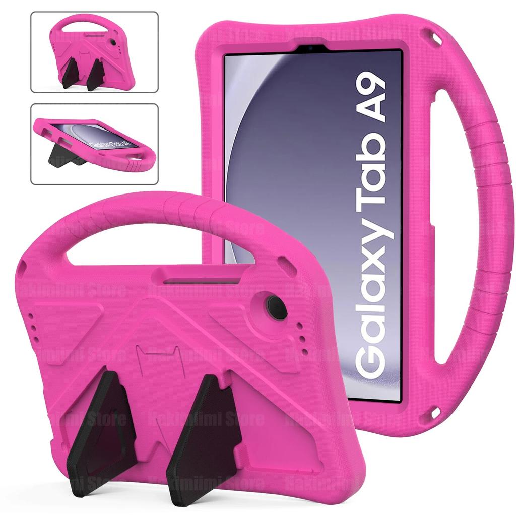 Kids Case for Samsung Galaxy Tab A9 2023 Released EVA Shockproof Stand Hand-Held for Samsung Galaxy Tab A9 Plus Shockproof Cover