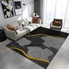 Europe Style Geometry Stripe Carpet Living Room Sofa Bedroom Bedside Study Kitchen Entrance Door Rug Non-slip Modern Decor Mat