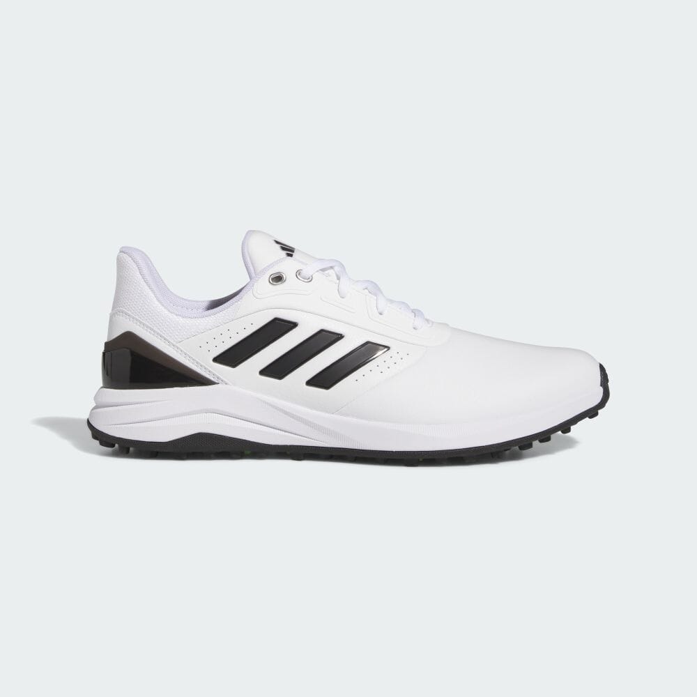 Adidas SOLAR MOTION 24 Footwear White Shoes & Footwear Sports Shoes MEN'S GOLF IF0274 Footwear White/Core Black/Green Spark
