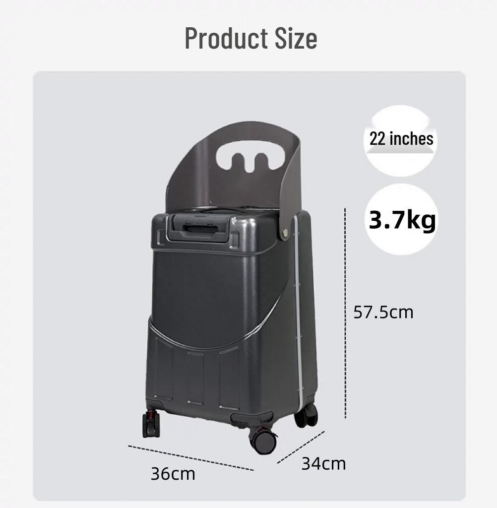 Детский чемодан-самокат и коляска - Многофункциональный багаж для мам