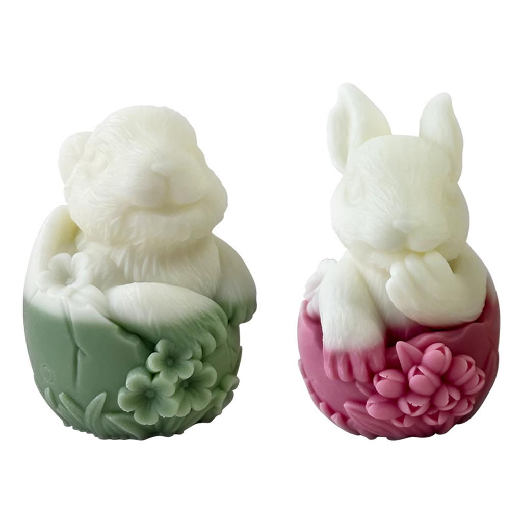 Форма для мыла «сделай сам», силиконовые формы для свечей, ракушка в форме кролика, силиконовая форма для глины, формы для ручного изготовления, силиконовый материал