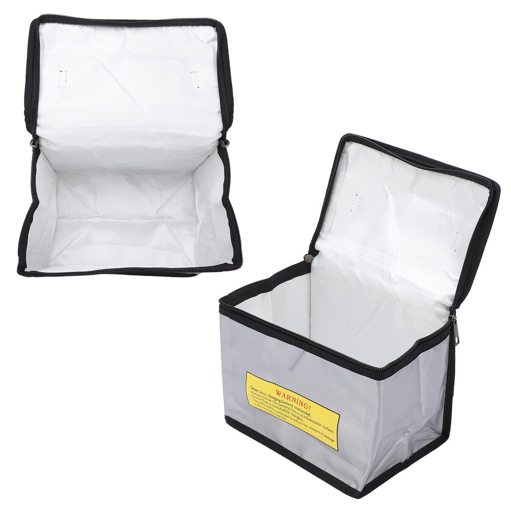 Безопасная сумка Портативный огнестойкий взрывозащищенный безопасный чехол для хранения литиевой батареи