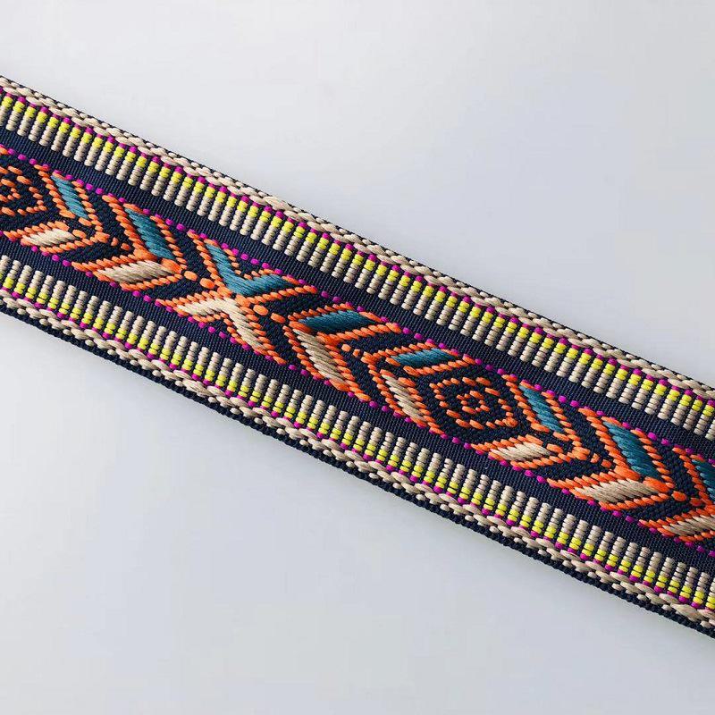 Геометрическое четырехугольное жаккардовое ленточное кружево, ширина 3,7-5 см, для одежды, обуви и сумок, аксессуаров (А-1532)