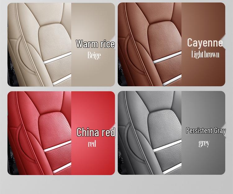 Кожаные чехлы на сиденья Mercedes-Benz C/E/GLC/A-Class – Полный охват, Всесезонная подушка