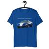1996 Chevy Vette Grand Sport C4 Vette Short-Sleeve Unisex T-Shirt Royal Blue