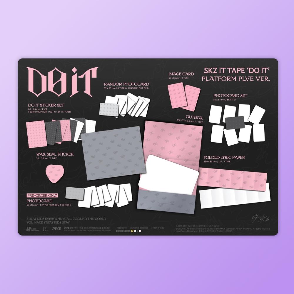 (ПРЕДЗАКАЗ POB) Stray Kids - SKZ IT TAPE DO IT (ПЛАТФОРМА PLVE Вер.)