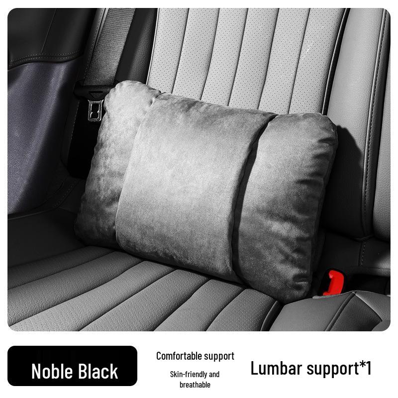 Maybach Mercedes Neck Protection Suede Pillow - High-end Car Seat Headrest