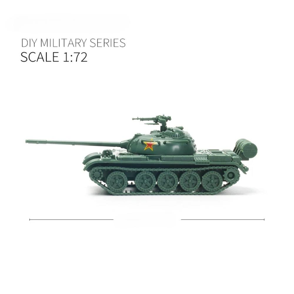 4D Сборка 1/72 Китайский танк Тип 59 Легкий танк Тип 15 Сборная модель без клея Военная игрушка для мальчика Подарок