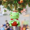 2023 Happy New Year Christmas Ornament DIY Xmas Gift Snowman Christmas Tree Animal Pendant Doll Hanging Decoration