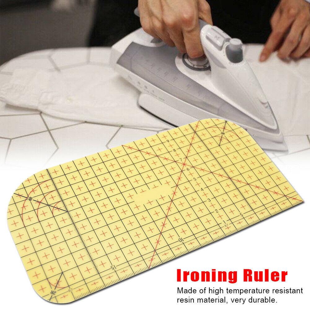 Professional Hot Ironing Ruler for Quilting Sewing Heat Resistant Non-Slip Craft Accessories for Press with Dry or Steam Iron