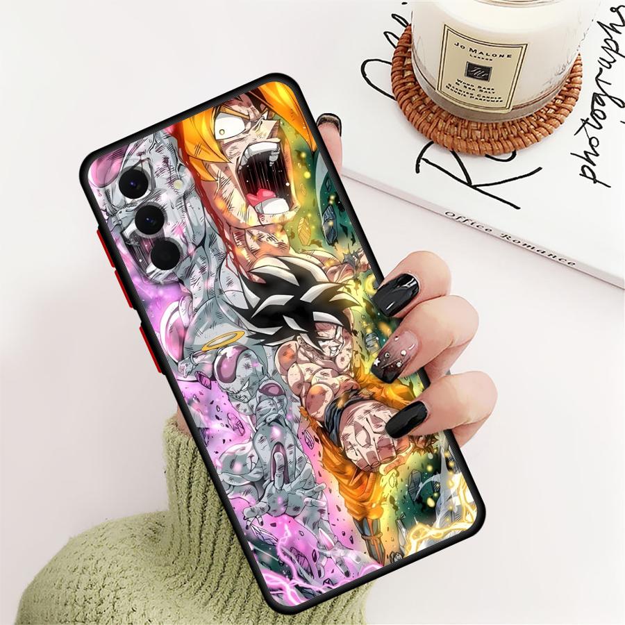 Чехол для телефона Dragon Ball Goku Vegeta для Samsung Galaxy A54 A24 A21s A73 A22 A34 A53 A52 A56 A25 A26 A35 A36