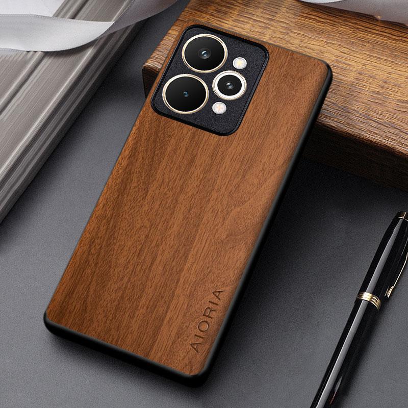 Для Realme 15 Pro 15T Чехол Capa Coque Легкий Прочный Деревянный Рисунок Кожаный Чехол из ПУ для Realme 15t Чехол Funda