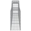 Gabion with High Arch 400x30x60 80 cm Galvanized Iron