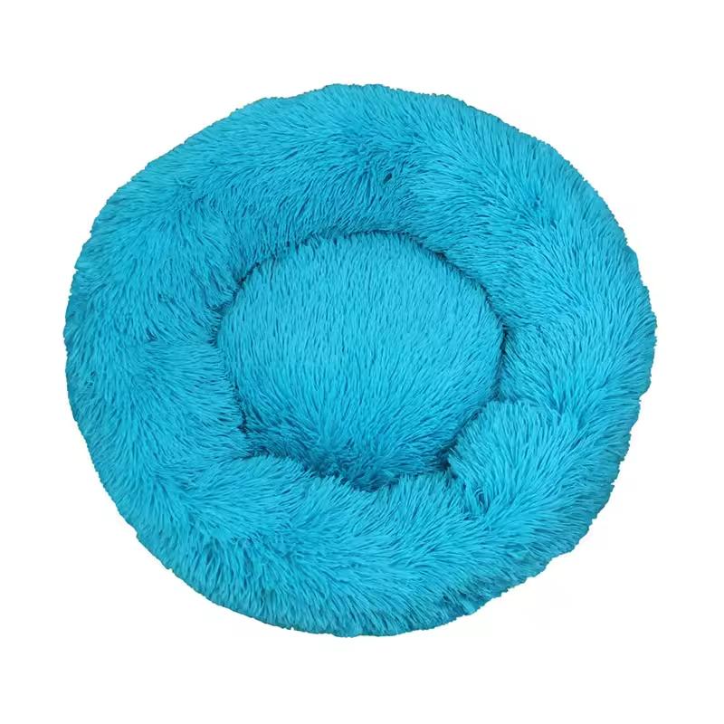 2021 Custom Modern Portable Cat & Dog Bed Indoor Eco-Friendly Fluffy Plush Soft Solid Pattern Camping Small Sizes