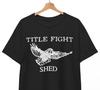 Футболка Title Fight Shed Мужская Женская Футболки Топ Цветочный Зеленый Гипервид Унисекс Футболка Мужская Женская Футболки Топ