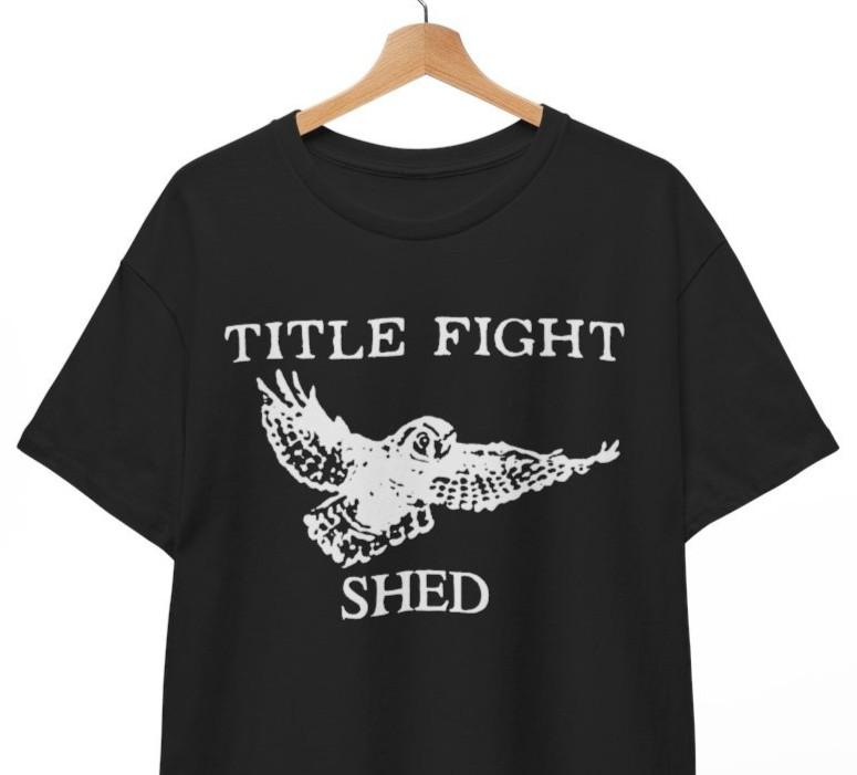 Футболка Title Fight Shed Цветочная Зеленая Hyperview Унисекс