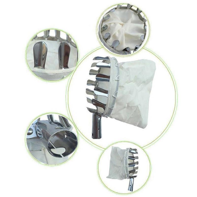 Металлический сборщик фруктов Садоводство Яблоко Персик Высокий сборщик деревьев Сельскохозяйственные садовые инструменты Улавливатель фруктов Садовые принадлежности