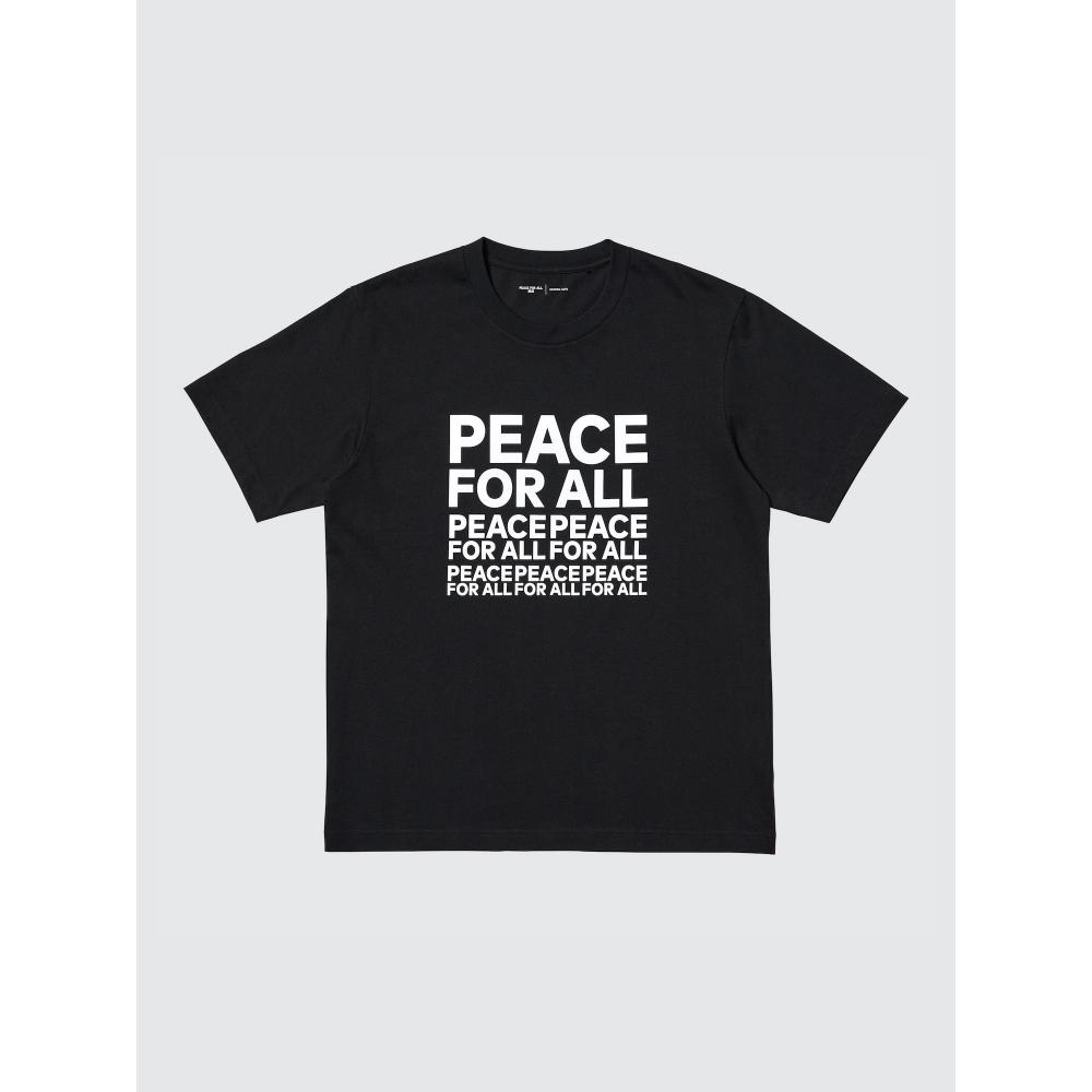 Uniqlo Мир для всех футболка saTo Kazuhiko