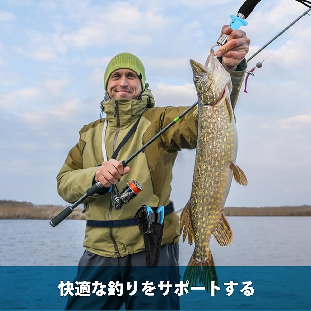 Набор рыболовных щипцов и захвата для рыбы Mossy Oak, 2 шт., нержавеющая сталь, многофункциональный рыболовный инструмент с сумкой для хранения