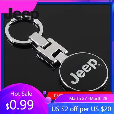Для автомобиля Jeep Брелок с эмблемой styling Брелок Аксессуары Для Jeep Grand Cherokee Wrangler JK Gladiator Compass Renegade Patr