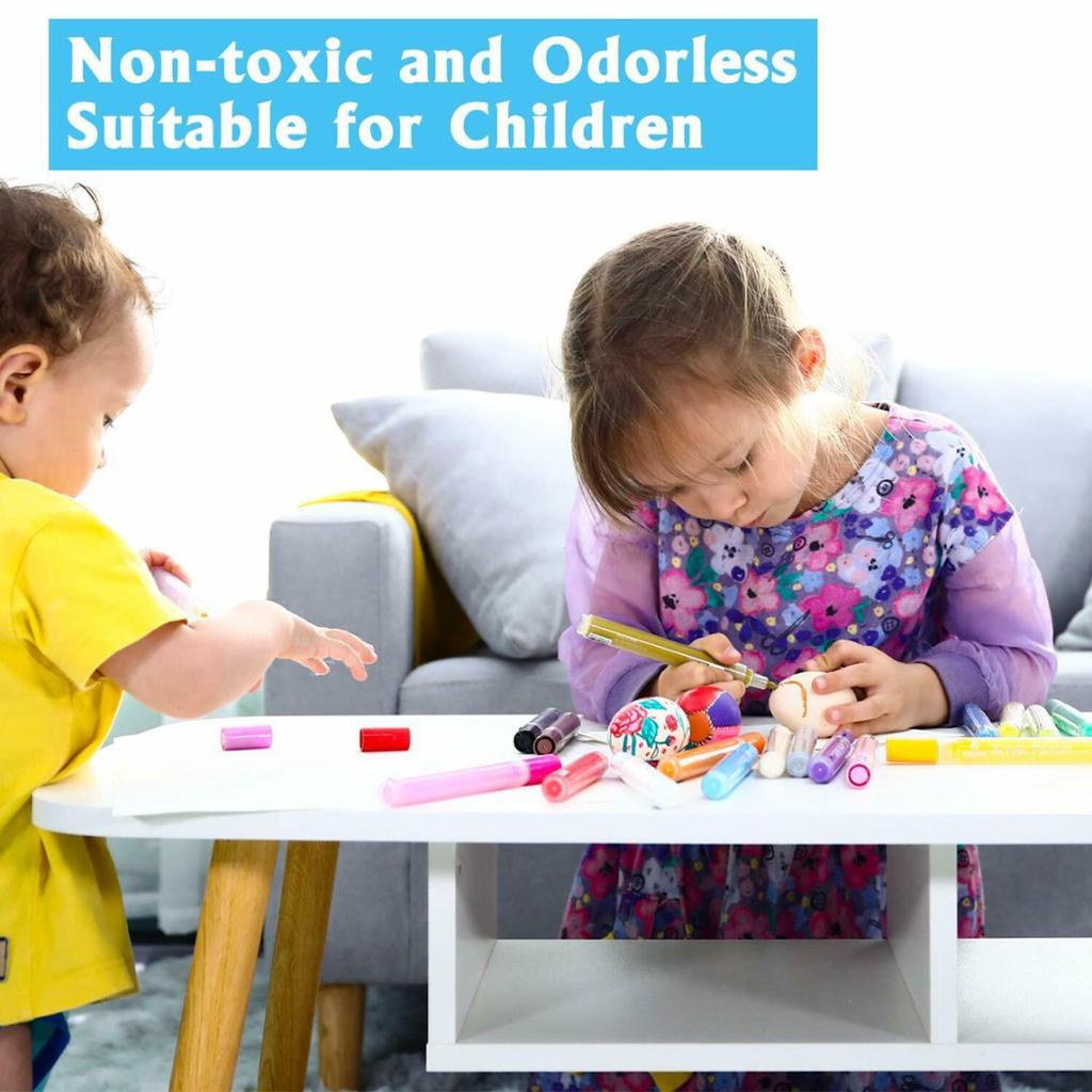 New 18 Colors Acrylic Marker Pens Set Permanent Paint Waterproof For Wood Stones