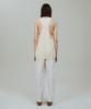 INSILENCE WOMEN Boucle Sleeveless Knit Top Cream