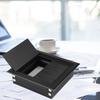 2 pcs Square Shape Desk Grommet 80mm x 80mm / 3.15x3.15in Wire Hole Cover Cable Hole Cover  Durable